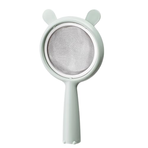 Filador, juego de tamiz de acero inoxidable, coladores sin óxido 10.5x21cm/4.13x8.27 pulgadas Mango cómodo diseño/cocina versátil esencial para cocinar alimentos frutas vegetales