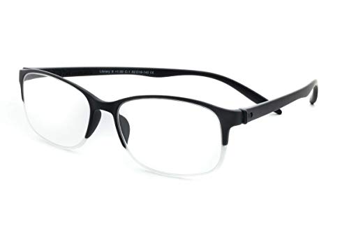 Image of DR.HARMANN'S READING GLASSES FITTED WITH BLUE BLOCK LENS (Model: Library 8 Computer Readers with Blue Light Blocking and Blue Rays filter)
