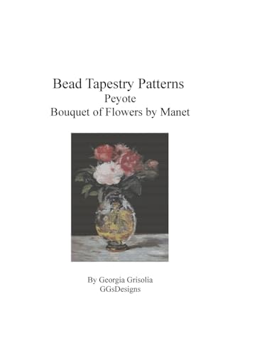 Bead Tapestry Patterns Peyote Bouquet of Flowers by Edouard Manet