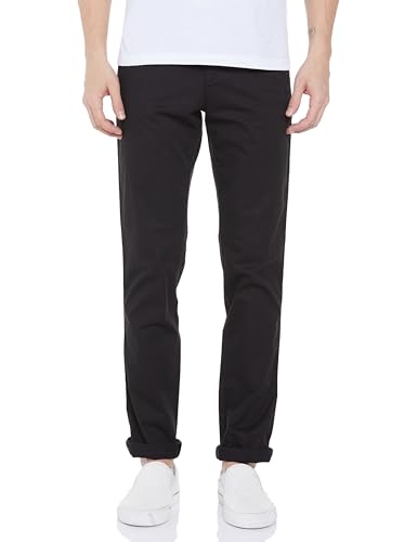 Image of Louis Philippe Men's Slim Fit Mid Rise Pants