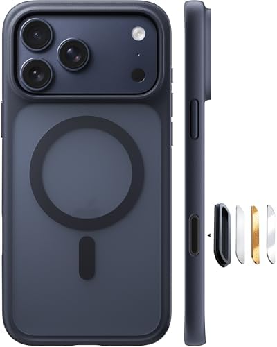 TORRAS Stronger Magnetic & Shockproof for iPhone 17 Pro Max Case Black