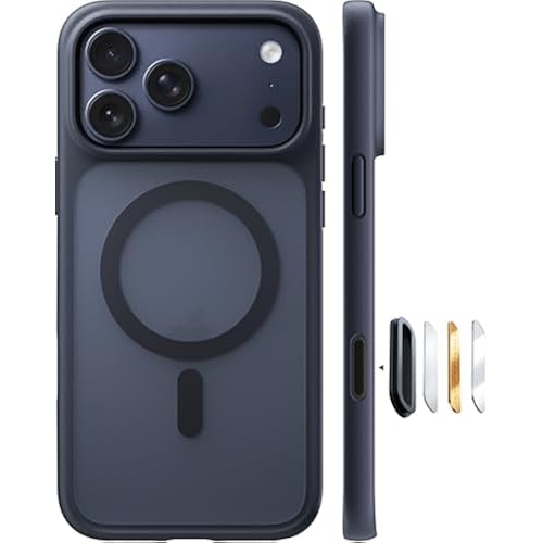 TORRAS Stronger Magnetic & Shockproof for iPhone 17 Pro Max Case Black
