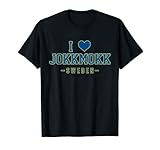 Motif souvenir de Suède I Love Jokkmokk