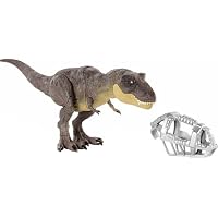 Jurassic World Dinosaurio T-Rex Pisa y Ataca Figura de juguete