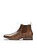 IUV Cowboy Boots For Men Ankle Boots Western Boot Casual Dress Slip On Chelsea Men