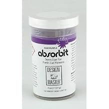 Design Master Absorbit Stem Dye for Fresh Cut Flowers Matte Finish Systemic Purple