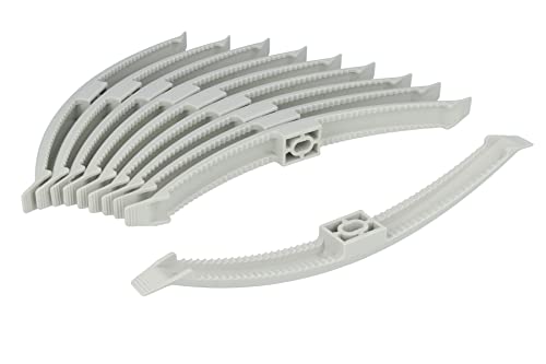 Lubrifiant bien Câble Pince double face Lot de 10 serre-câble 220 mm pour support mural Gestionnaire Couverture Gris pierre