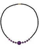 Jewever Beaded Crystal Necklaces Choker Necklace for Women Healing Crystals and Gemstone Necklaces B