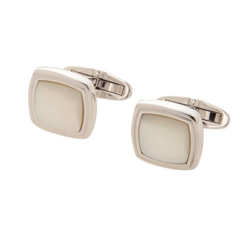 (タケオキクチ) TAKEO KIKUCHI 白/黒蝶貝カフリンク 07001474 00 ホワイト(001)