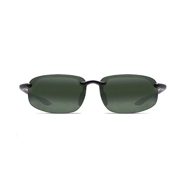JULI Sports Sunglasses for Men Women TR90 Rimless Frame UV400 Protection for Running Fishing Baseball Driving 8001 - Image 3