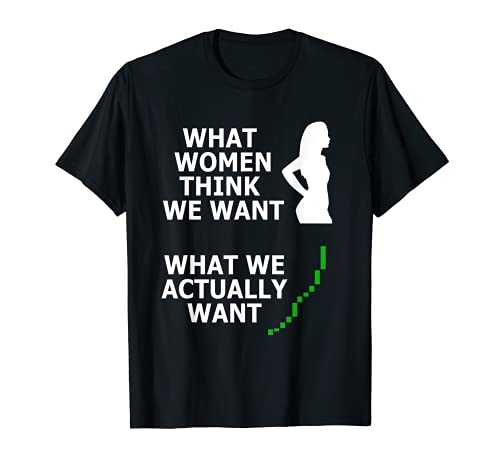 Mercato azionario divertente per gli uomini Stock Meme Maglietta