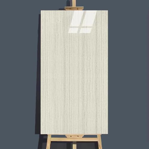 Minglez Piastrelle per Soffitti Pannelli per Controsoffitti in PVC Effetto Legno Incollati, Pannelli Autoadesivi per Pareti 40x80cm, Pannelli per Controsoffitti(White/C,10 Pack)