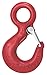 Eye Hook, Carbon Steel, 4000 lb., Red