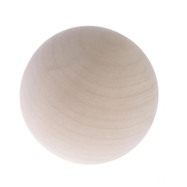 UJEAVETTE Toy 5x1x Hardwood Balls Solid Natural Beech Wooden Balls Beads Crafts Making 75mm Contemporary Manufacture-image-46