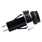 Linnkyfloa Confezione da 2 pulsanti momentanei di ricambio per Weber per griglie a gas Summit E-470/e-670/s-460/s-470/s-660/s-670 – Compatibile con modello 70189 40264001