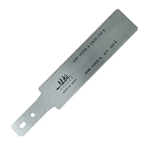 SUIZAN Replacement Blade for Ryoba Double Edge Saw 150mm