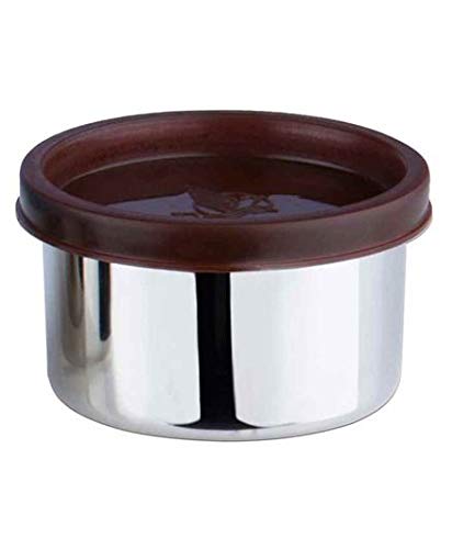 MARWALL Steel Nano Container With Airtight Lid - 100 ml(Pack of 2) (Brown) (B08RCTR236) Amazon Price History, Amazon Price Tracker
