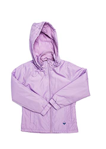 GO&WIN Alphadventure - Chubasquero Niña con Forro Polar Interior y Capucha para Colegio Sella | Color Lila, Morado, Fucsia, Coral, Mostaza y Orchid | Tallas desde los 6 a los 14 años Cover