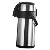 IMIKEYA Stainless Steel Insulated Hot Water Kettle Capacity Carafe for Tea...