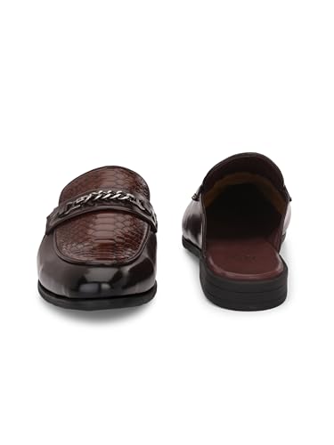 Image of San Frissco mens Ecak 5114 Brown-7 Moccasin