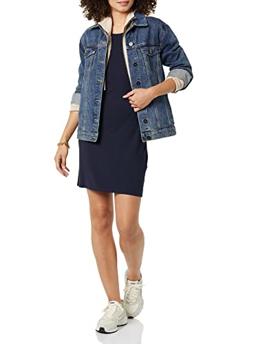 Image of Amazon Essentials Women's Lightweight Jersey Slim-Fit Tank Mini Dress