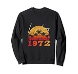 Photo Gallery retro legendary dal motivo 1972 saying birthday design felpa Photo Gallery retro legendary dal motivo 1972 saying birthday design felpa