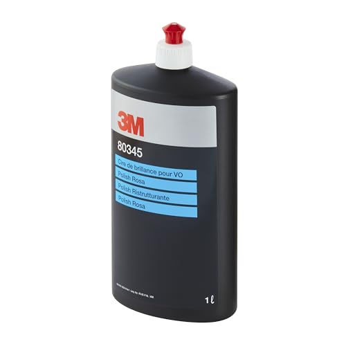 3M Polierpaste Polish Rosa Hochleistungswachs 80345N, Autopolitur für perfektes Finish und...