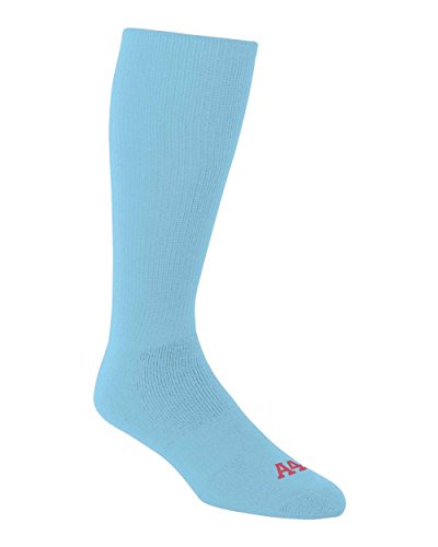 Columbia Lt Blue Youth Small A4 Performance Tube Sports Socks