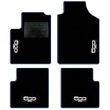 QUEMAR Kit Alfombrillas Coche Compatibles con 500 Desde 2007 también...