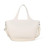 Amazon Essentials Women's Soft Crossbody Tote Bag, Taupe, One Size