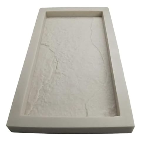 Stone Veneer Rubber Molds for Concrete, Rustic Paver Mold, 24"L x 12"W x 1.5"D Cover