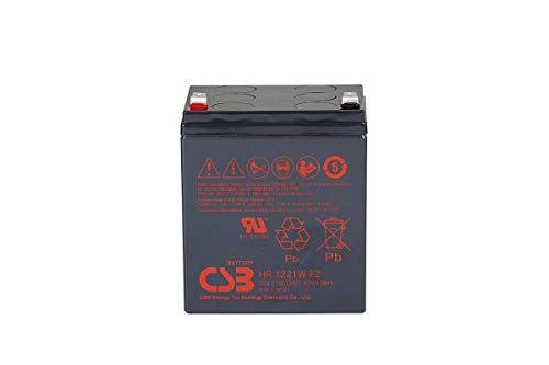 Batterie 12V CSB HR1221W haute décharge 21Wh VRLA sans entretien