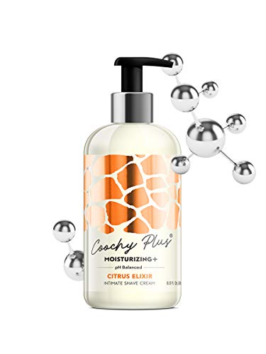 image for IntiMD Coochy Plus Intimate Shaving Cream CITRUS ELIXIR For Pubic, Bik