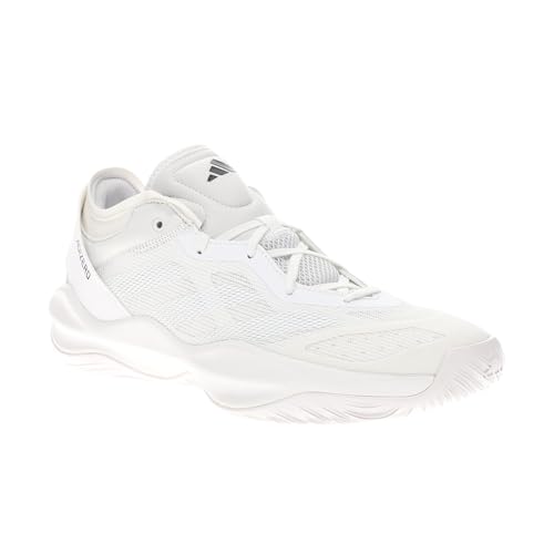 adidas Mens Sm Adizero Select 2.0 Basketball Sneakers Shoes - White - Size 17 M2