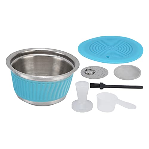 Filtre capsule café réutilisable acier pour stopper les dosettes jetables