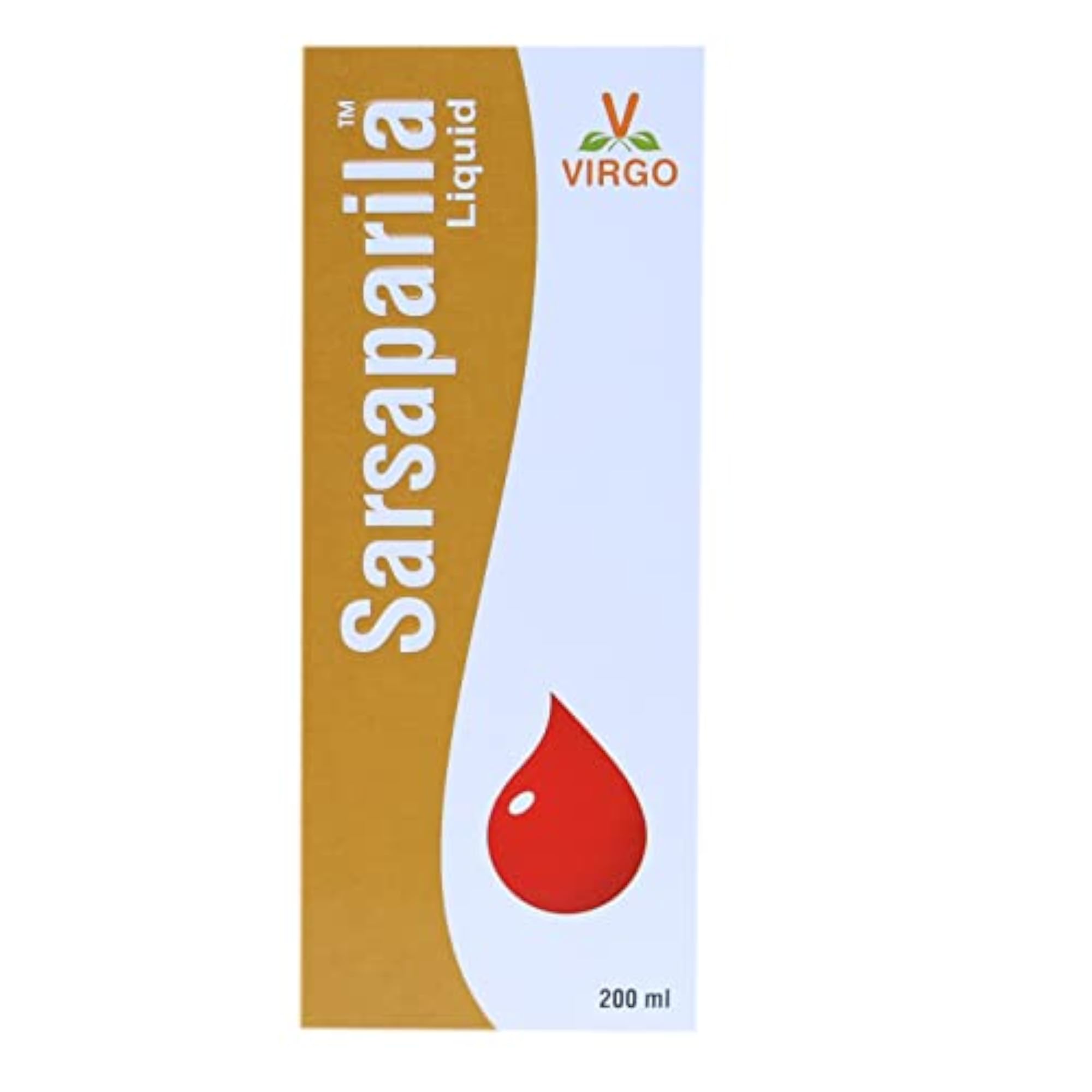 Virgo Sarsaparila Liquid, Ayurvedic Health Supplement