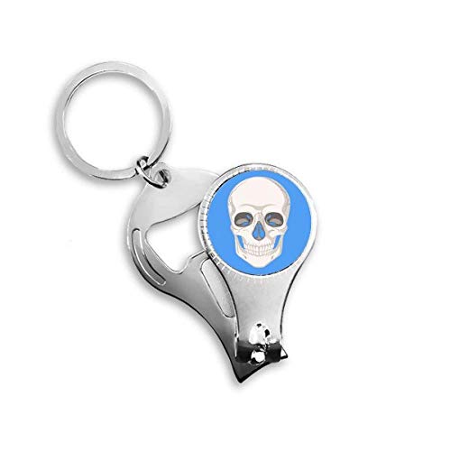 Pince à ongles originale avec décapsuleur, idée cadeau Skull - 2