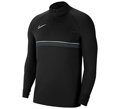 Nike Herren Academy 21 Drill Top Shirt, Black/White/Anthracite/White, M EU