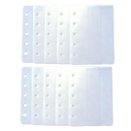 Winuin m5 ppシート シール台紙 シール帳 プラバン シール帳 半透明 はがせる バインダー （ppシート リフィル 10枚入）のサムネイル