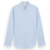 Scotch & Soda Męska koszulka Core-Poplin Solid Shirt, Koszula niebieska, L