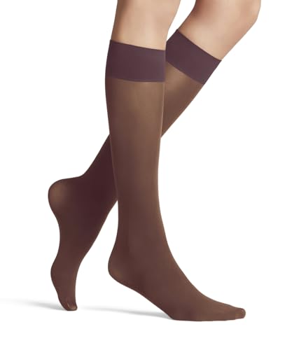 Image of FALKE Women's Pure Matt Knee-High Socks, Semi Opaque 50 Denier, More Colors, 1 Pair