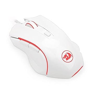 MOUSE GAMER REDRAGON NOTHOSAUR BRANCO - M606W