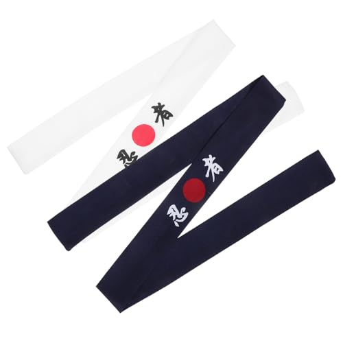 Bandeaux hachimaki anti-transpiration pour rester au sec en cuisine