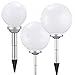 Produktbild Dapo Solar-Außen-Garten-Kugel-Leuchte-OLA D: 20+25+30cm Wege-Dekokations-Stimmungs-Party-Leuchte-Lampe IP44 (D: 20+25+30cm)