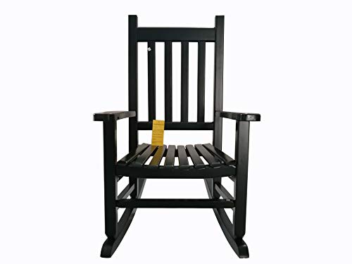 rockingrocker - K086DG Durable Dark Green Child’s Wooden Rocking Chair/Porch Rocker - Indoor or Outdoor - Suitable for 4-8 Years Old - Thumbnail 2