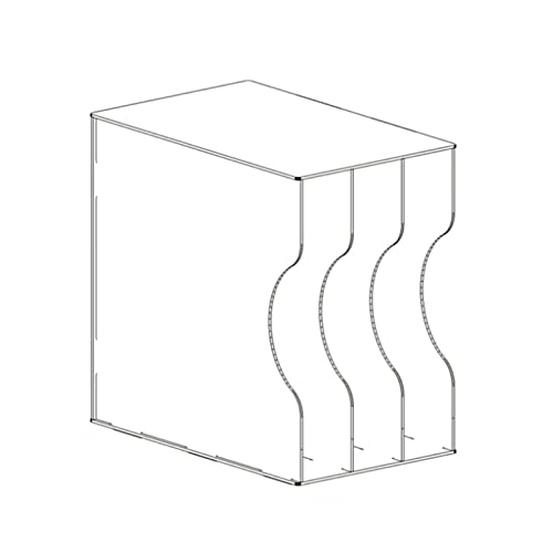 Questo supporto di storage record è un grande regalo per gli amanti del vinile, mira a rallegrare qualsiasi giorno del vinile del vinile. È un buon design per i collezionisti.
