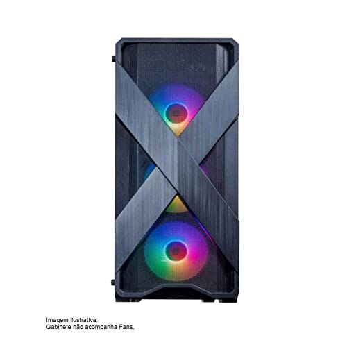 GABINETE GAMER LATERAL VIDRO ATX BPC-XE03 BLACK