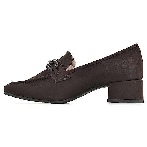 Image of CLIFFS BY WHITE MOUNTAIN Women's Quinbee Low Block Heel Loafer