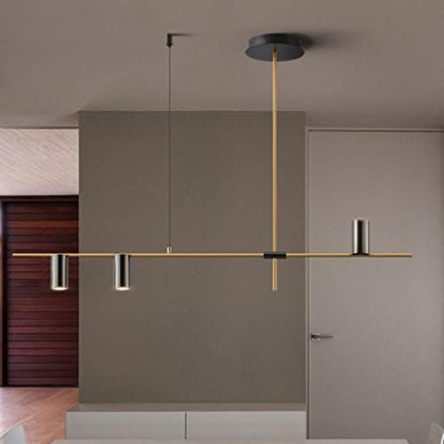 Lampe suspendue LED dimmable avec télécommande pour table de salle à manger - 2