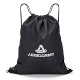 Aegicormy Mochila com cordão, Preto, 15.0 Inches X 12.0 Inches